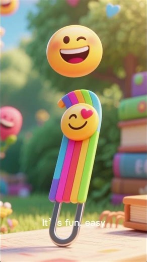 Easy Zero-Waste Bookmark Craft for Kids