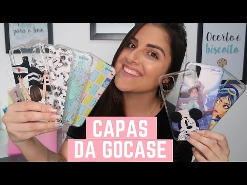 MINHA COLEÇÃO DE CAPINHAS DE IPHONE GOCASE