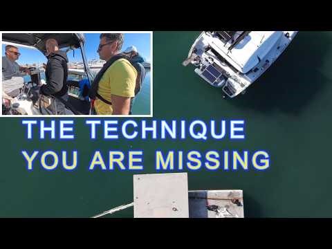 The one and only Technique you need for docking. Repositioning your Boat