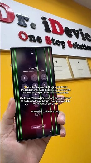 We fix your “Green Line issue on Samsung Phone” to perfection than others in 1 hours with no data lo