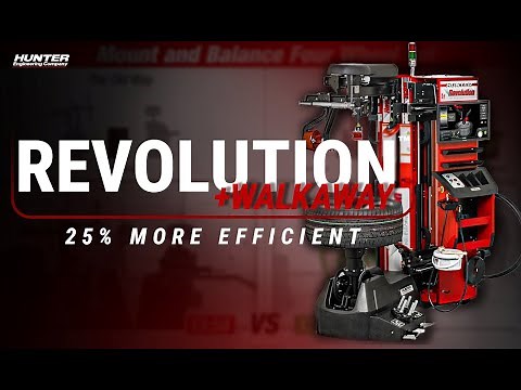 Revolution™ Tire Changer – WalkAway™ Operation