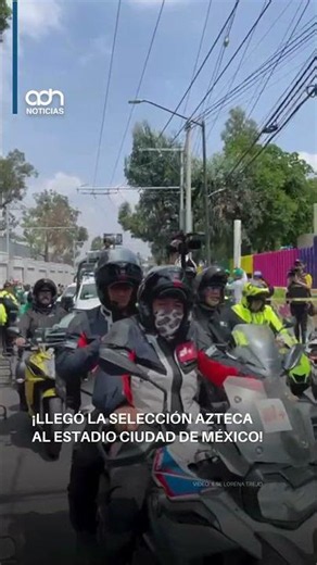 ¡Llegó el momento! La Selección Azteca ya está en el Estadio Ciudad de México