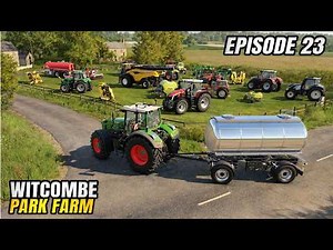 DRIVING A HARD BARGAIN | Witcombe Park Farm Farming Simulator 25 - Episode 23