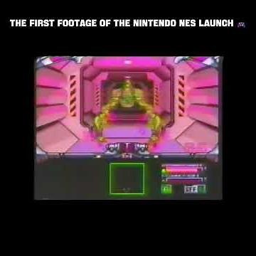The First Footage of the Nintendo NES Launch 🎮