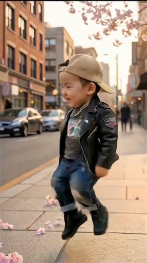 Watch this Lil' Legend break it down! 👟✨#HipHopBaby #MiniMe #StreetStyleKids #BabySwag #HipHopDance