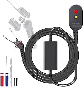 Hair Dryer Power Charger Cable Compatible with Dyson Hair Dryer Airwrap Styler Power Charger Cable Adapter Accessories, 110V Power Cord Cable Repair Repair line Accessories