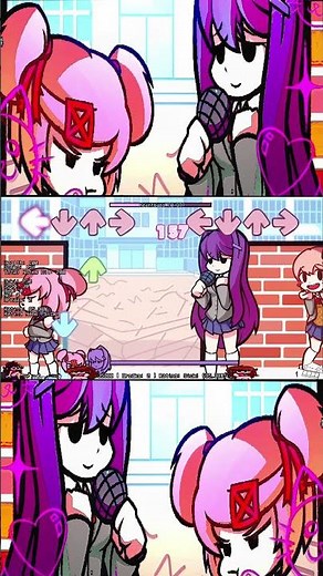 Friday Night Funkin' Doki Mixes (DDLC FNF Mod) It's Natsuki VS Yuri in Heartbass
