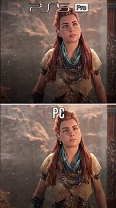 Horizon Zero Dawn Remastered | PS5 Pro vs PC | Graphics Comparison #ps5pro #pcgaming