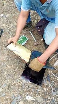 desarmando monitor de computadora para reciclaje #youtubeshorts