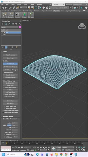 Cloth Modifiers | Cloth Simulation | Cotton Material | 3ds max Tutorial