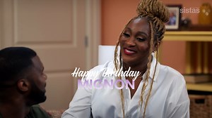 She's funny, sexy, cool, and it's her mfn BIRTHDAY. 💖 Happy birthday, Mignon Von. 🫶🏾 #SistersOnBET | Tyler Perry's Sistas