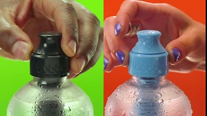 Bobble Classic Water Bottle, Filtered Water, BPA-Free Reusable Bottle, Soft Touch Carry Cap with Replaceable Carbon Filter for Sustainable Water and Hydration 18.5 oz (Lime)