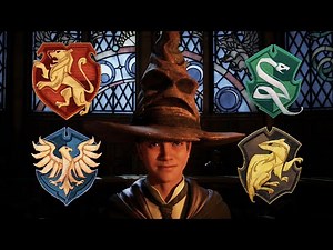 All HAT Dialogues for 4 Houses - Full Sorting Ceremony Hogwarts Legacy
