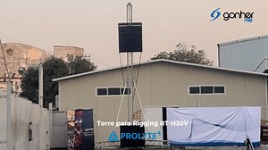 Crea estructuras increíbles con Prolyte y Gonher Pro. La ingeniería y seguridad que tu escenario necesita. #Prolyte #EstructurasProfesionales #Rigging #ProAudio #EventosProfesionales #GonherPro | Gonher Pro