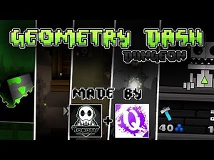 Geometry Dash Fan-Made Game: Geometry Dash Dungeon: All Level 1-5 Walkthrough | Free Download