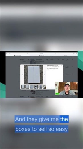 Selling empty iPad boxes on eBay for Profit 🤑