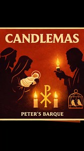 📜🕯️ NEW SONG: “CANDLEMAS” — the day the Light walked into His own Temple. So... here's a song I didn't know that I needed in my life...but I LOVE IT... Presentation of the Lord (a.k.a. Candlemas) is the Church celebrating Jesus being brought to the Temple forty days after His birth—Mary and Joseph obeying the Law, the poor man’s offering (two doves), and Simeon finally getting to say: “My eyes have seen Your salvation.” It’s a feast that hits like a theological mic-drop: ✅ Jesus is the “Light 