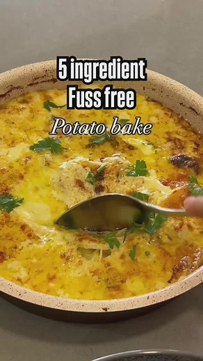 Easy 5-Ingredient Potato Bake Recipe