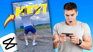 Viral Outline Text Animation Effect | CapCut Tutorial