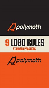 5.3K views · 73 reactions | Nine logo rules to live by. This is for...