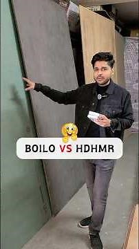 HDHMR Board v/s BOILO board ? #kitchendesign #indiankitchen