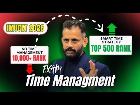 IMUCET Exam Day Strategy 2026 | Real-Time Tips to Maximize Score & Time Management |#imucet