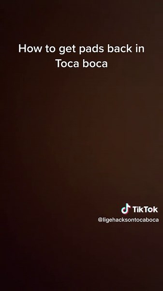 Cómo recuperar tus pads en Toca Boca