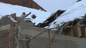 Roof collapses on historic Newport building