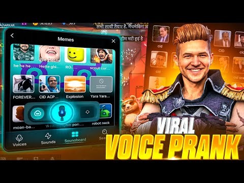 Free Fire New Viral Voice prank in Mobile | How To use Voice mod apk in mobile | FF voice changer