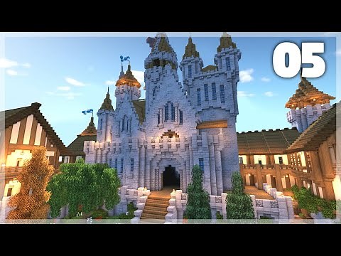 Minecraft: How to Build a Medieval Castle | Huge Medieval Castle Tutorial - Part 5