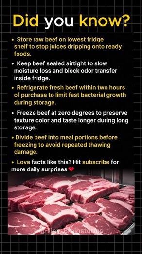Beef Storage Rules Most Homes Ignore