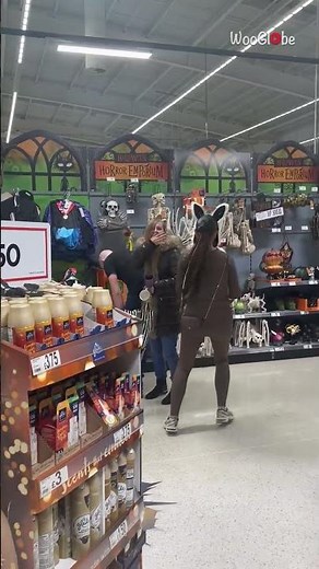 Woman dared to pull a scare prank on stranger after losing bet to boyfriend || WooGlobe