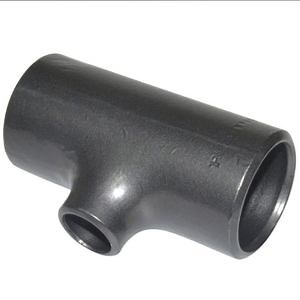 [Hot Item] ASME/ANSI B16.9 ASTM A234 Wpb Carbon Steel Tee 8" X 6" Sch Std Equal Pipe Fitting Tee