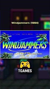 Windjammers (Arcade) 🎮 [1994] #retrogaming #retrogames #videogames #games #console #arcade #gaming