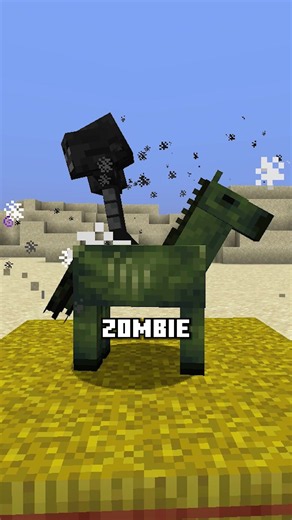 Minecraft zombie horse secrets! | minecraft