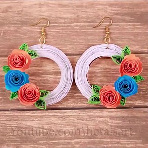 142K views · 817 shares | 11 Party Wear Earrings! Latest Paper Jewelry Making Outfits Ideas youtube.com/hetalsart | Hetal's Art | Facebook