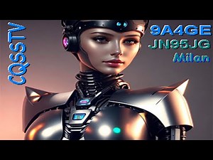 SSTV Examples - responding to CQ and sending CQ (LOUD!!!)