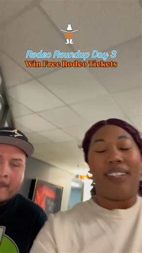 It’s Rodeo Round Up Day 3!!!! 🤠👀 and if you’re wondering where to get FREE rodeo tickets and a chance to hang with @kevinandaudreyshow here’s a sneak peek!! See you soon!!!! #rodeohouston | 104.1 KRBE