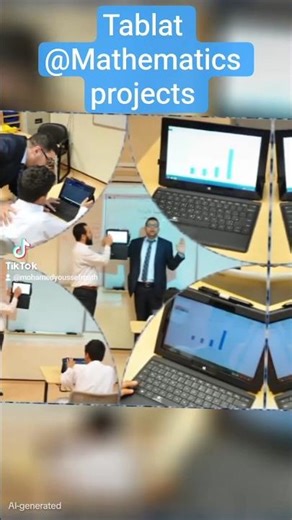 مشاريع الرياضيات الرقمية مع التابلت المدرسي | Digital Math Projects with School Tablets"