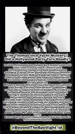 The Thomas Ince Yacht Mystery | Did a Hollywood Party Turn Deadly?