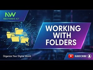 Working with Folders | Basic Computer Lesson for Beginners