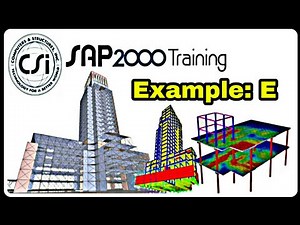 Example:E. (Steel Rods in Tension) #SAP 2000