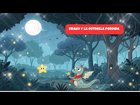 El pequeño dragón y la estrella perdida ⭐ | Cuento para niños