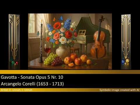 Arcangelo Corelli: Gavotta - Sonata Opus 5 Nr. 10 - Binaural Mix