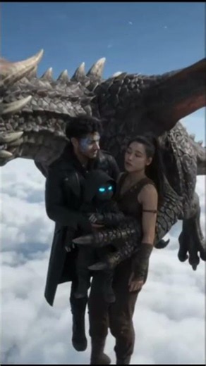 Chute libre, dragon, araignée… ça pouvait difficilement finir pire 😂 #Shorts #sf