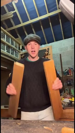 Making a tongue and groove with some speciality planes. #woodwork #ireland #joinery #crossbarry #traditional #tooltok #busy #tradition #carpentry #jointer #plane #stanley #tongueandgroove #tools #handtools #woodwor