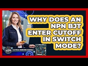 Why Does An NPN BJT Enter Cutoff In Switch Mode?