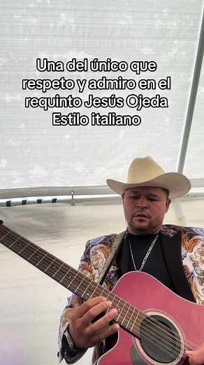 Jesús Ojeda: Estilo Italiano en Vivo