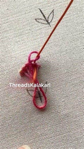 Hand Embroidery designs small Flower Embroidery Tutorials #shorts #embroidery #flowerembroidery