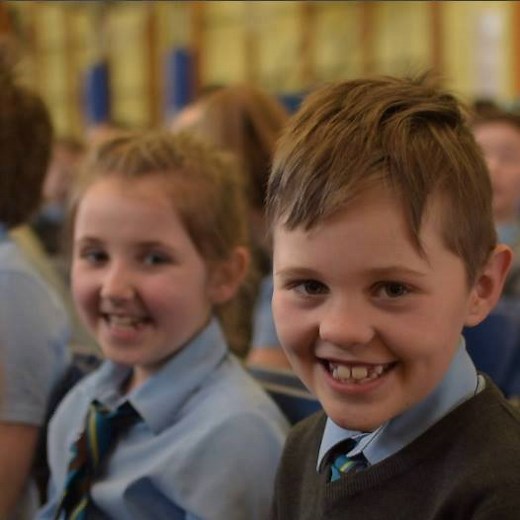 A Scottish school has won a prestigious award for its pioneering work helping children with their reading and writing. | BBC Scotland News